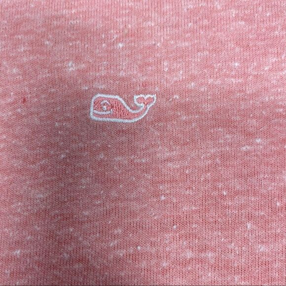 Vineyard Vines Pink Crew Neck Slub Tee size Medium - Picture 3 of 5